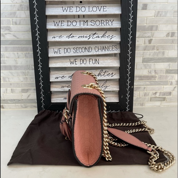 ❌SOLD❌GUCCI Microguccissima Mini Emily Shoulder Bag Pink - Picture 3 of 9